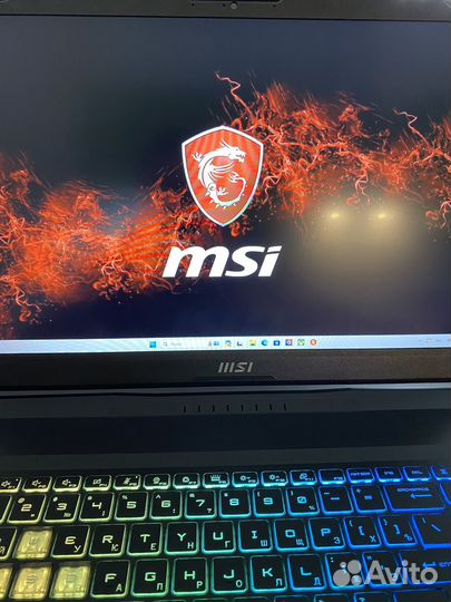 Игровой ноутбук MSI katana 17/17.3