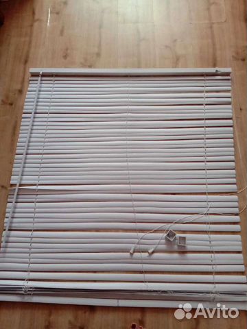 Жалюзи белые ширина 1 м