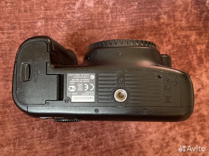 Зеркальный фотоаппарат canon 6D