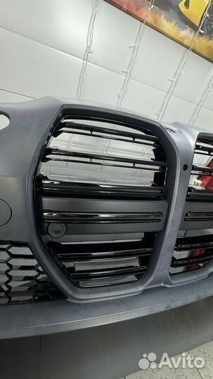 Бампер передний M3 G80