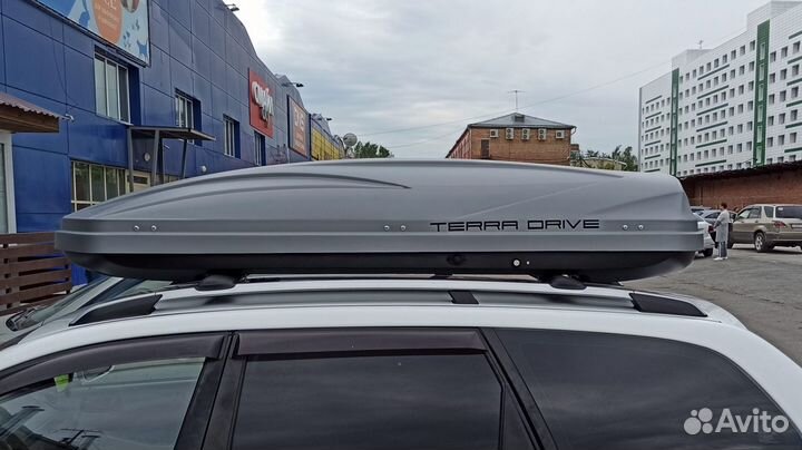 Автобокс Terra Drive 500 серый матовый