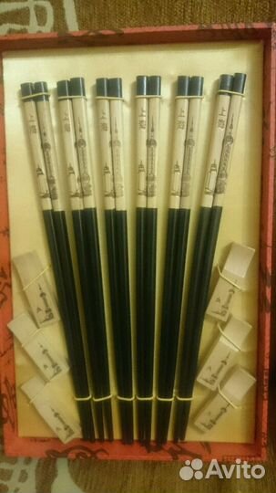 Подарочный набор палочек привезен из Китая