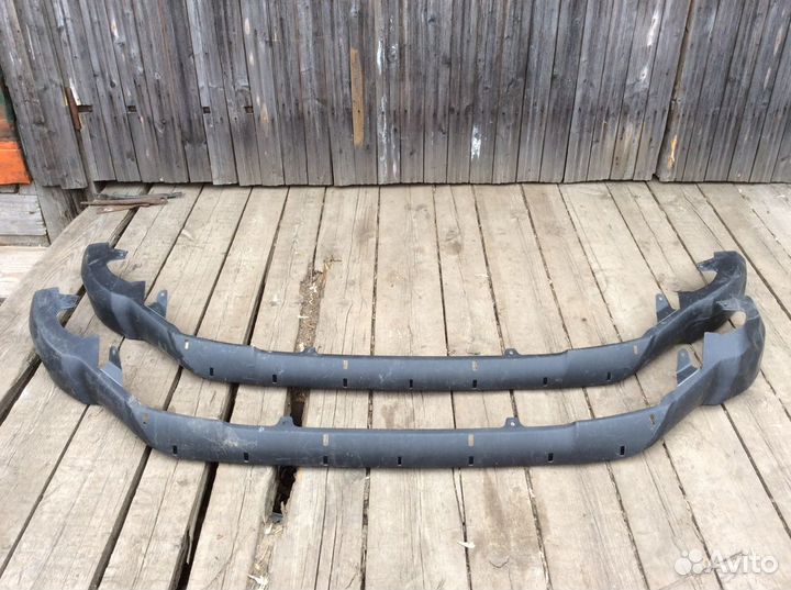 Юбка переднего бампера toyota rav 4