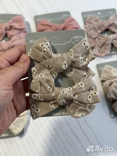 Бантики заколки для девочки