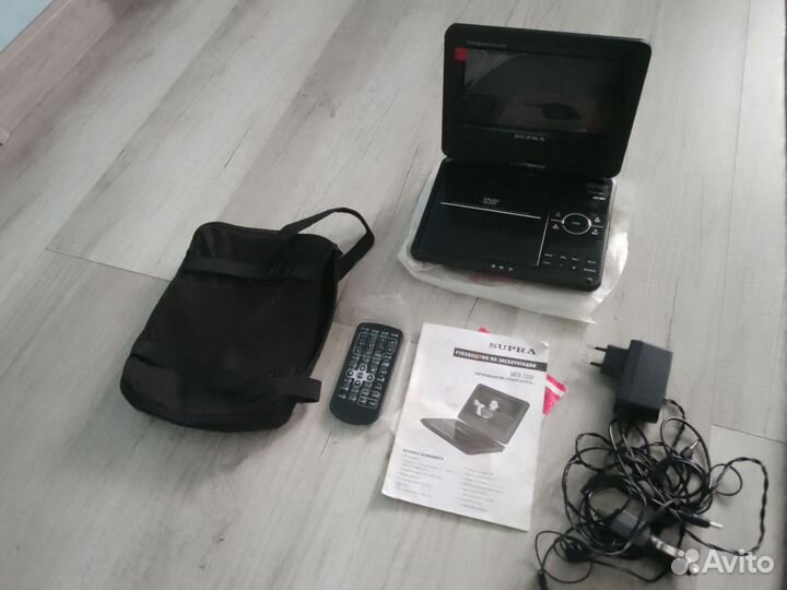 Портативный видеопроигрыватель dvd supra плеер