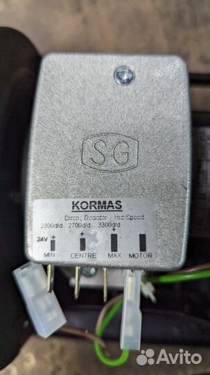 Радиальный тепловентилятор 24 В