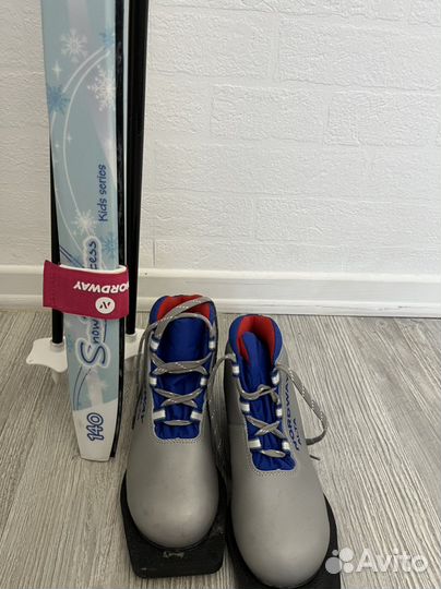 Беговые лыжи с ботинками