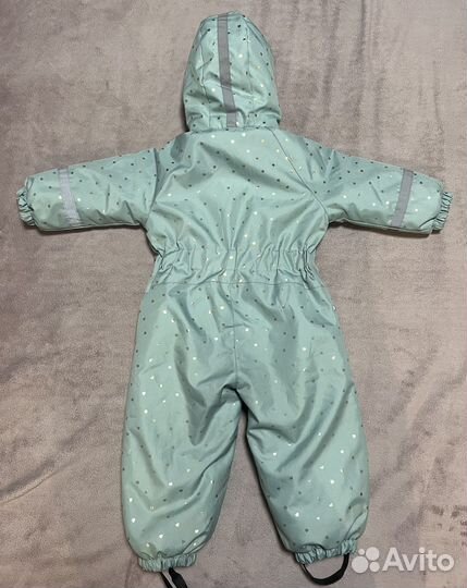 Зимний комбинезон для девочки 86