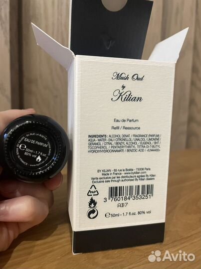 Kilian Musk Oud. Рефилл, оригинал