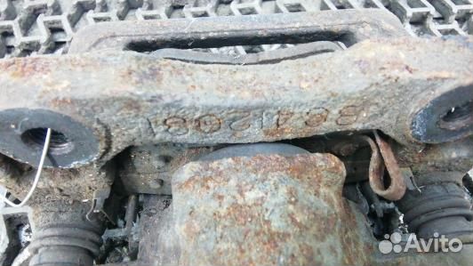 Суппорт тормозной задний правый hyundai tucson JM