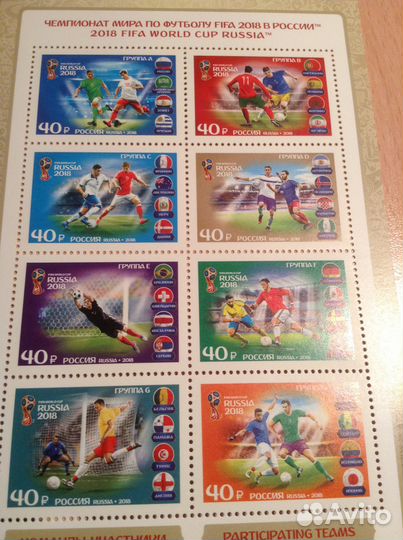 Чм по футболу 2018. Команды- участники