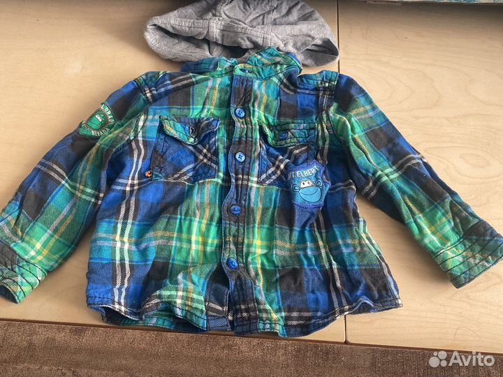 Рубашка для мальчика 12-18 месяцев