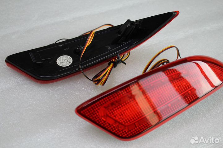 Camry 55 LED Фонари в задний бампер катафоты G8CH7