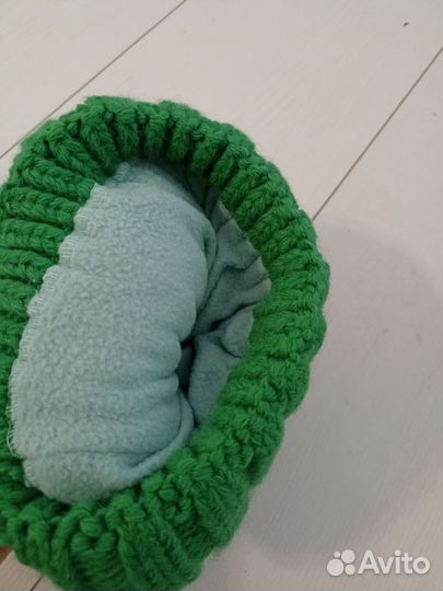 Зимний комплект шапка и шарф-хомут