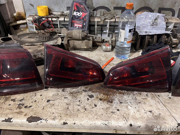 Задние фонари гольф 7