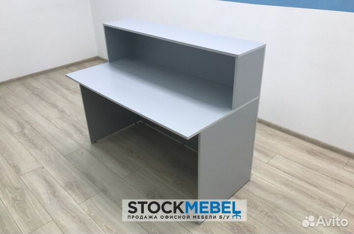 Офисная мебель. Ресепшн Эконом. Серый. Новый