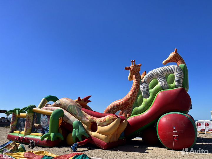 Надувной батут бу