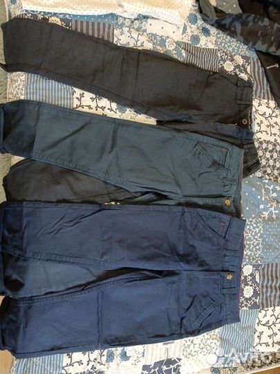 Рубашки, одежда, пакетом 134 на мальчика