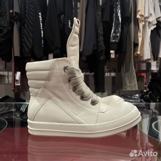 Rick Owens Geobasket Jumbo Milk Lido SS24