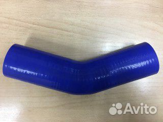 Патрубок радиатора нижний евро-3/4 (Силикон) D60хD