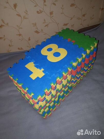 Развивающий коврик пазл детский