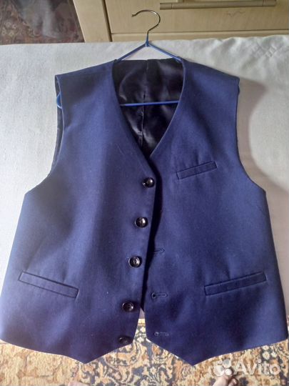 Школьная форма синяя 128-134