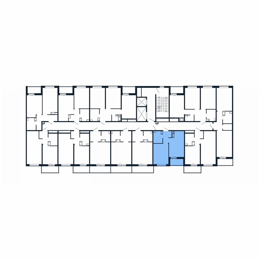 1-к. квартира, 34,2 м², 12/12 эт.