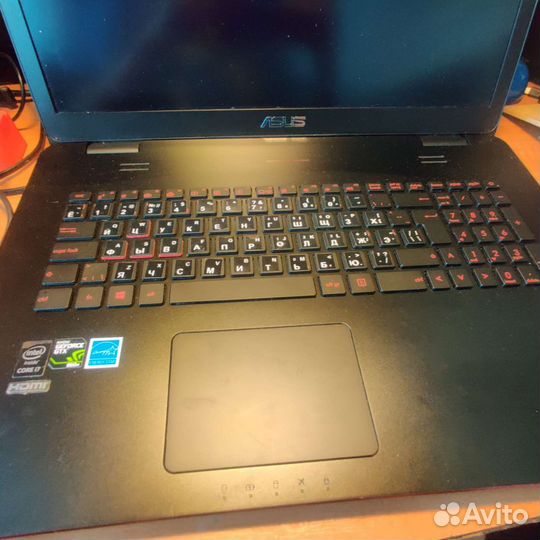 Ноутбук asus G771J Republic of Gamers