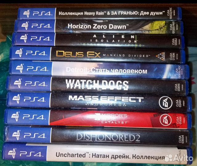 Игры для приставок ps4