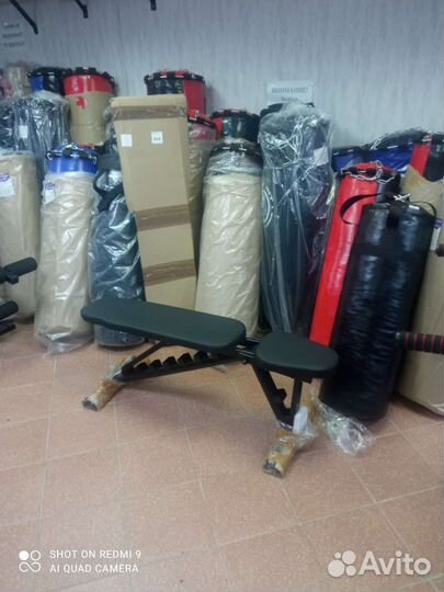 Стойка для штанги + Скамья