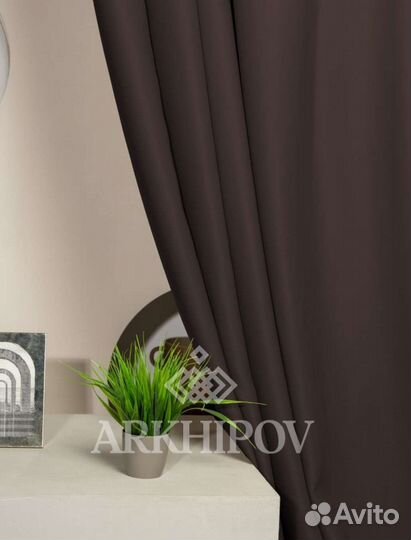 Готовый комплект штор