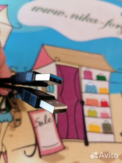 Кабель переходник адаптер USB для жёсткого диска