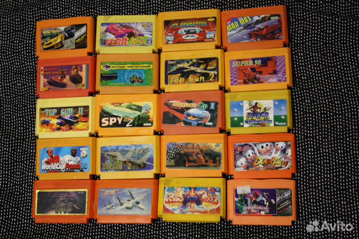 Картриджи для Dendy