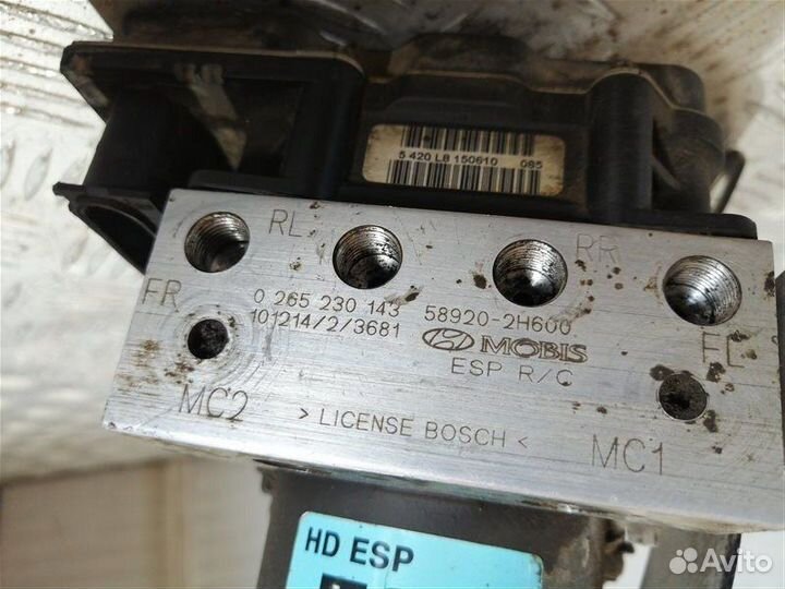 Блок abs Блок абс Hyundai Elantra HD G4FC 2011