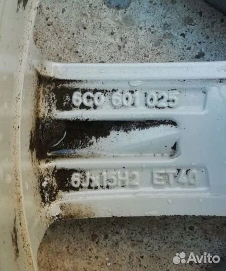 Зимние колеса R15 на Rapid Polo