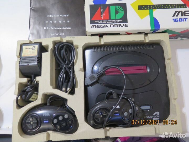Игровая приставка Sega Mega Drive 2 оригинал