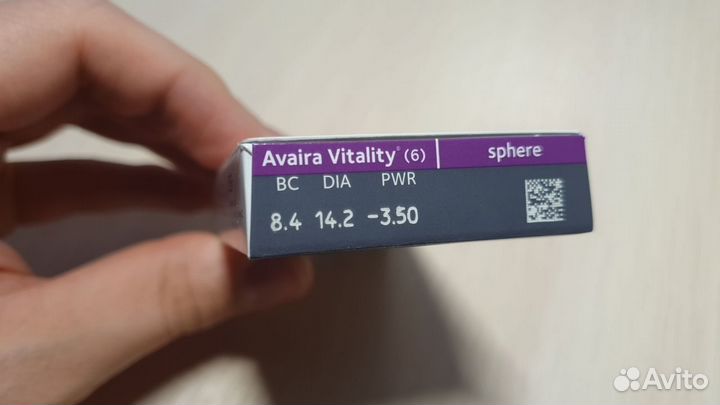 Контактные линзы CooperVision Avaira 2 нед. (3.5)