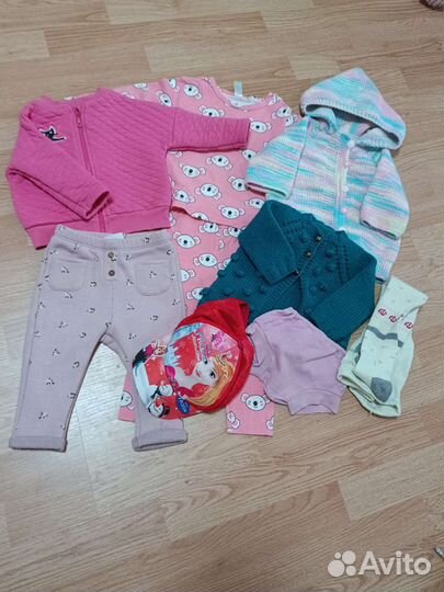 Пакет вещей на девочку 1-1,5года