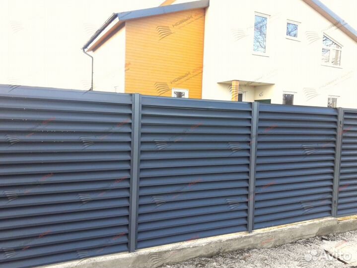 Забор-жалюзи