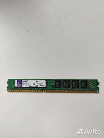 Оперативная память Kingston KVR16N11S8/4 4 гб