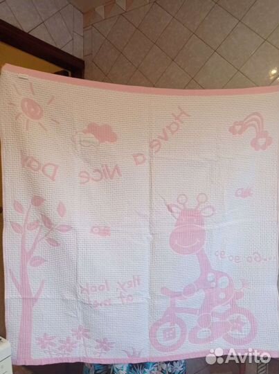 Плед детский для девочки