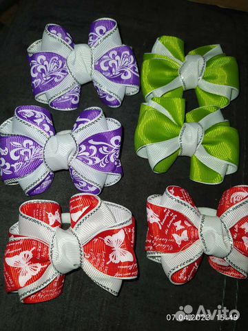 Бантики для волос