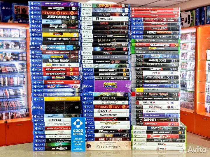 Игры PS3 PS4 PS5 Switch Xbox 360 XboxOne-07.08.23