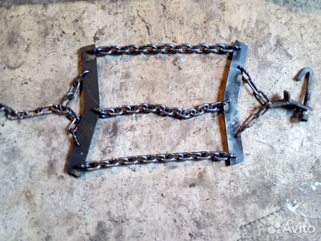 Браслеты противоскольжения на грузовики