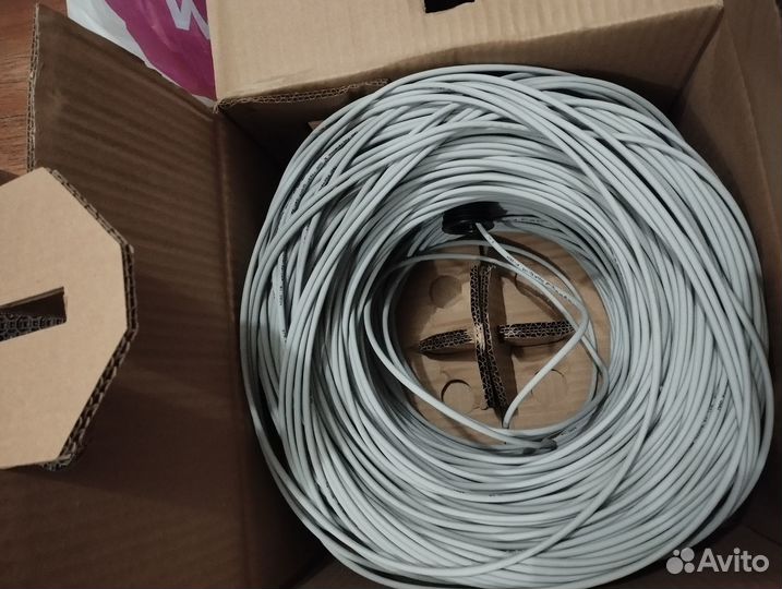 Кабель витая пара utp 5e 2х2