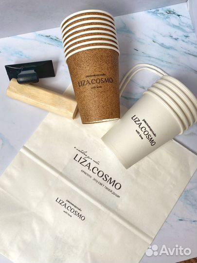 Рекламные штампы на упаковку (крафт пакеты и тд)