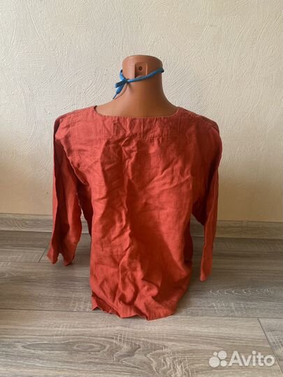 Блузка льняная женская Cobra