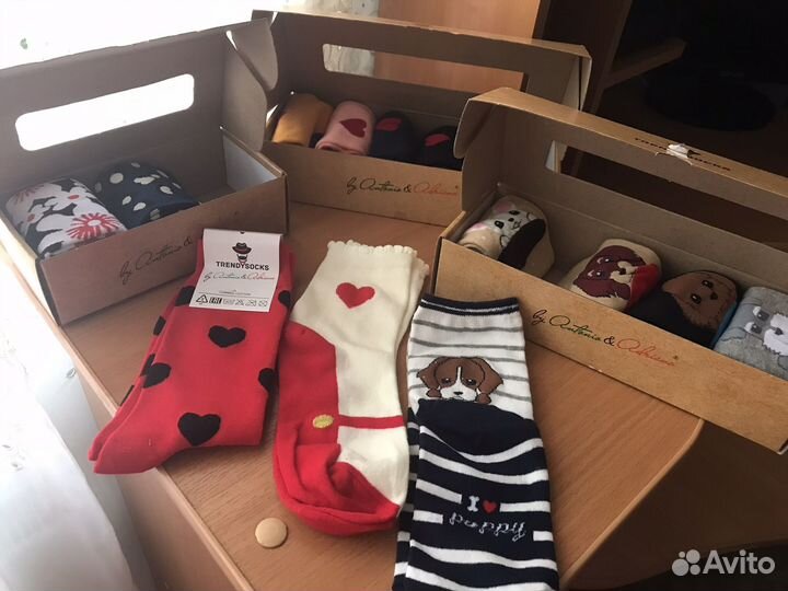 Носки в подарочной коробке
