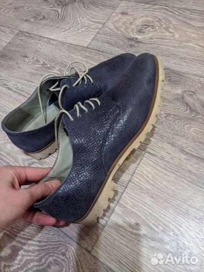 Полуботинки женские 38 размера кожаные