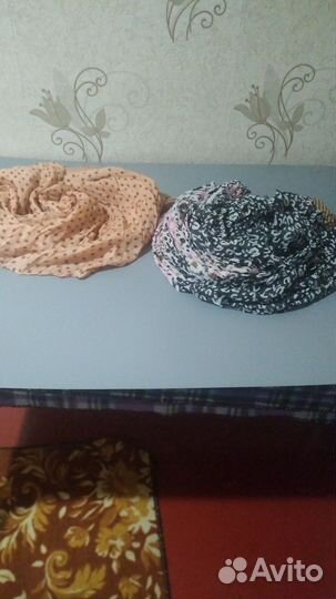 Шарфы платки палантины